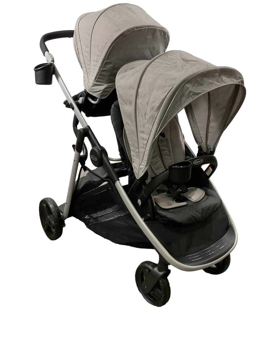 Graco Ready2Grow LX 2.0 Double Stroller, 2024, Clark