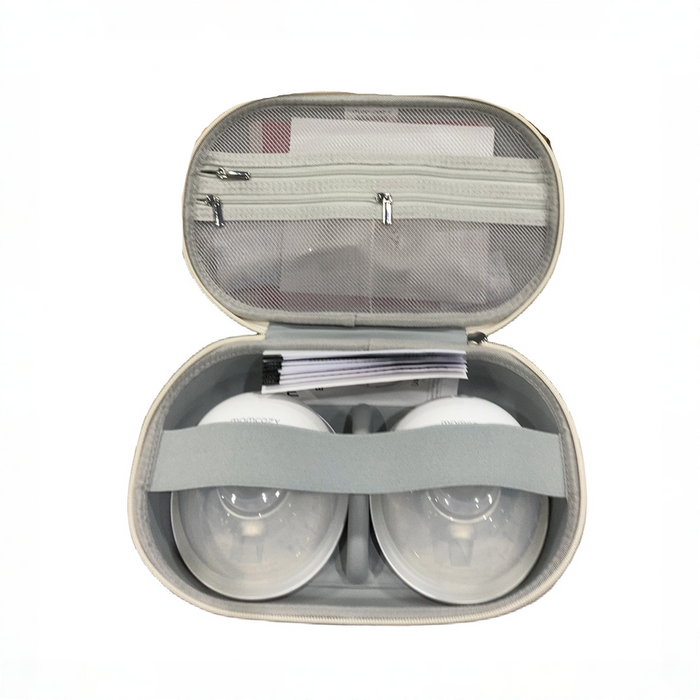 Shop Momcozy All-in-one M5 Double Wearable Breast Pump, Quill Grey at GoodBuy Gear