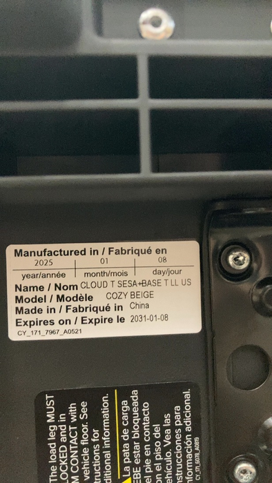 Shop Cybex Cloud T SensorSafe Infant Car Seat With Base, 2025, Cozy Beige at GoodBuy Gear