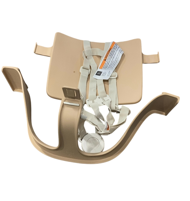 Shop Stokke Tripp Trapp High Chair² with Newborn Set, Grey, Natural, Natural with Beige Harness at GoodBuy Gear
