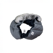 Shop 7 A.M. Enfant Tundra Car Seat Cocoon, Heather Grey Dark/Arctic Faux Fur at GoodBuy Gear