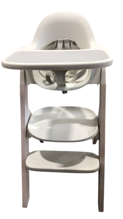 Shop Mockingbird High Chair, Cloud Washed Beech, White at GoodBuy Gear