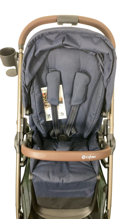 Shop Cybex Gazelle S Modular Stroller, 2021, Navy Blue, Taupe Frame at GoodBuy Gear