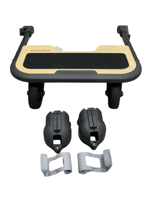 Shop UPPAbaby CRUZ PiggyBack Ride-Along Board (Pre-2020), Natural Wood/Black at GoodBuy Gear