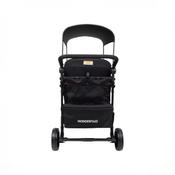 Shop Wonderfold W4 Luxe Pro Stroller Wagon, 2025, Jet Black at GoodBuy Gear