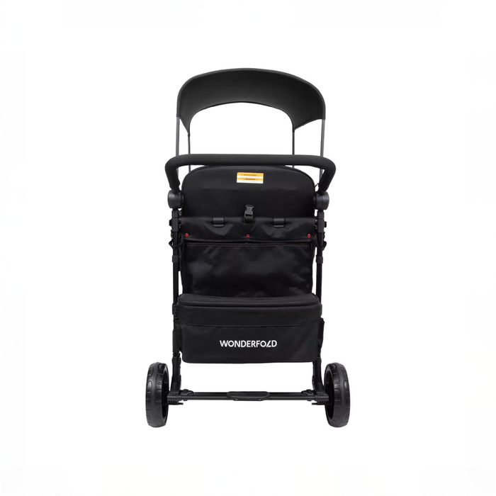 Shop Wonderfold W4 Luxe Pro Stroller Wagon, 2025, Jet Black at GoodBuy Gear