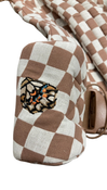 Shop Mabē The Monarch Carrier, Mocha Check at GoodBuy Gear