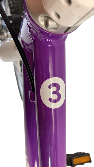 Shop Woom 3 Bike "16, Purple Haze at GoodBuy Gear