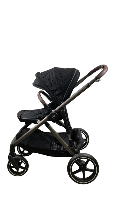 Shop Cybex Gazelle S Modular Stroller, 2024, Moon Black, Taupe Frame at GoodBuy Gear