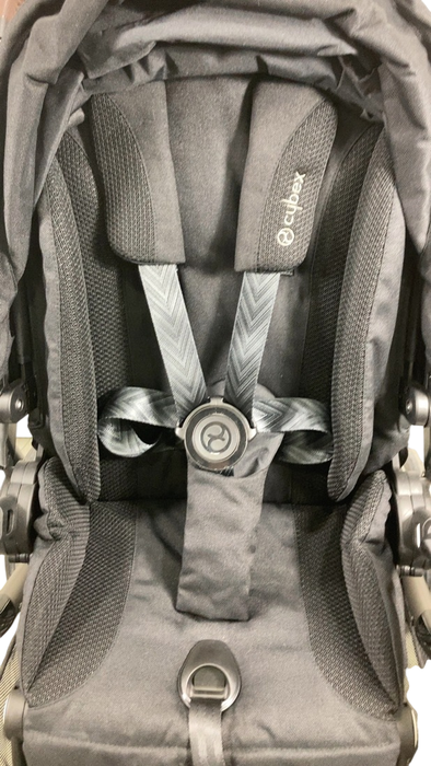 Shop Cybex Gazelle S Modular Stroller, 2023, Moon Black, Taupe Frame at GoodBuy Gear