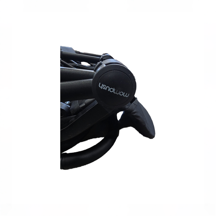 Shop Mompush Lithe Double Stroller, 2026, Black at GoodBuy Gear