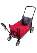 Shop Radio Flyer Discovery Stroll 'N Wagon With Canopies, Red at GoodBuy Gear