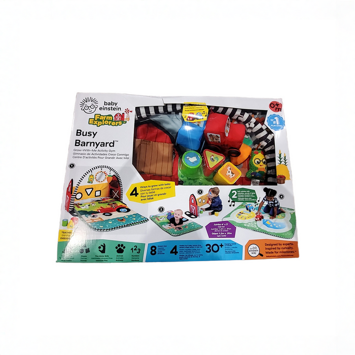 Shop Baby Einstein Farm Explorers Grow with Me Activity Gym, Busy Barnyard at GoodBuy Gear