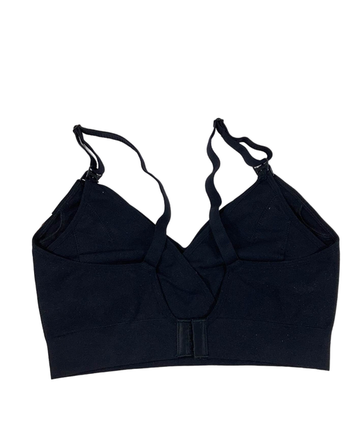 secondhand Ingrid & Isabel Nursing And Pumping Bra, Black, Medium
