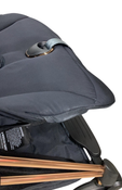 Shop Cybex Coya Stroller, 2023, Rose Gold, Sepia Black at GoodBuy Gear