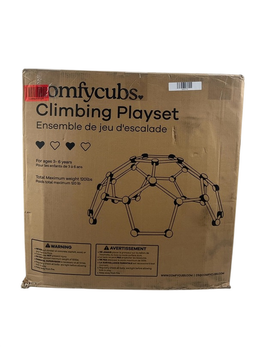 Shop Comfy Cubs Climbing Playset, White at GoodBuy Gear