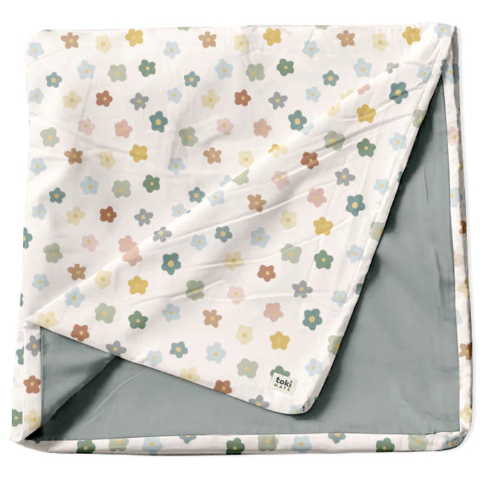 Shop Toki Kids Mega Mat Cover 55"x55", Playful posies at GoodBuy Gear