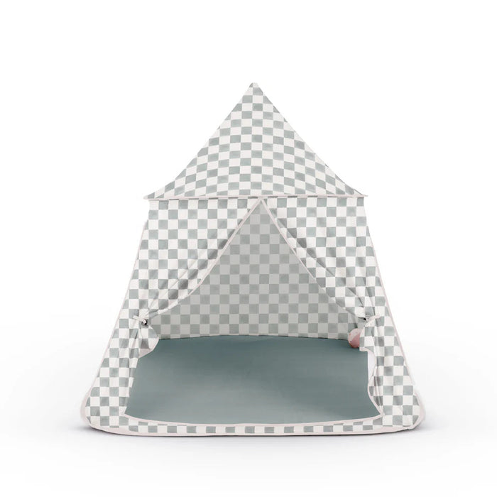 Toki Kids Play Tent, CHECKER MATCHA