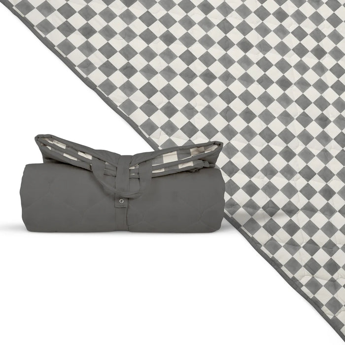 Shop Toki Kids Picnic Blanket, Checker Pepper, 60"x 84" at GoodBuy Gear