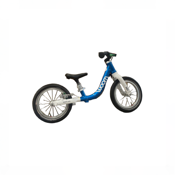 Shop Woom GO 1 Balance Bike, Metallic Blue at GoodBuy Gear