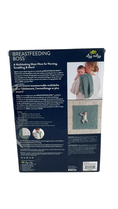 Shop Itzy Ritzy Breastfeeding Boss, Sage Mudcloth at GoodBuy Gear