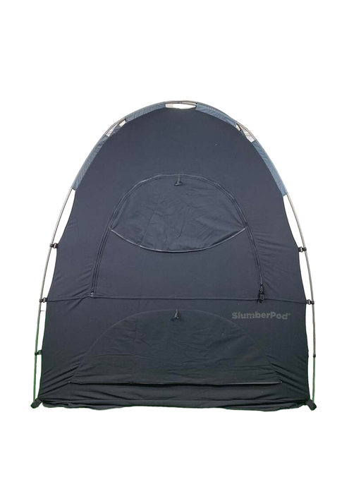 used SlumberPod 3.0 Sleep Canopy, Black with Gray Accents