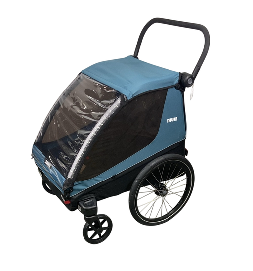 Shop Thule Courier Bike Convertible Trailer, 2021, Agean Blue at GoodBuy Gear