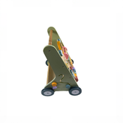Shop Lol Fun Wooden Baby Push Walker, Green at GoodBuy Gear
