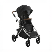 Shop Mockingbird Single to Double 3.0 Stroller, 2025, Black Windowpane, Silver with Penny Leather at GoodBuy Gear