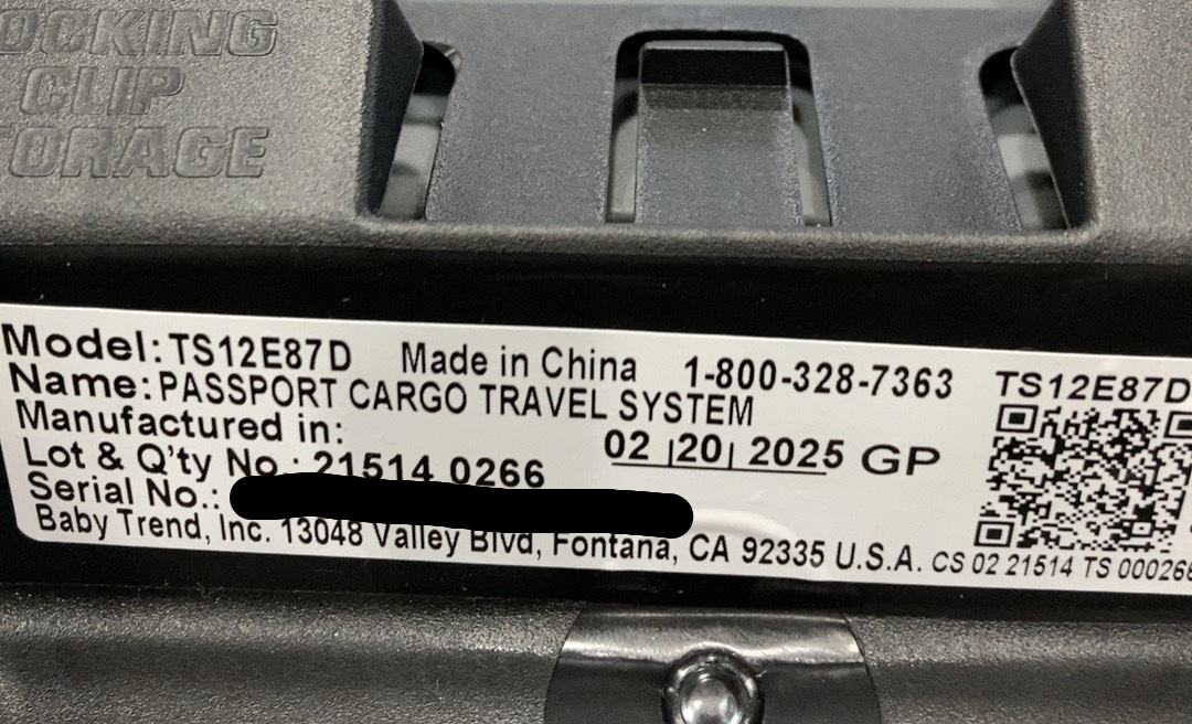 Shop Baby Trend Passport Cargo Travel System, Grey Bamboo, 2025 at GoodBuy Gear