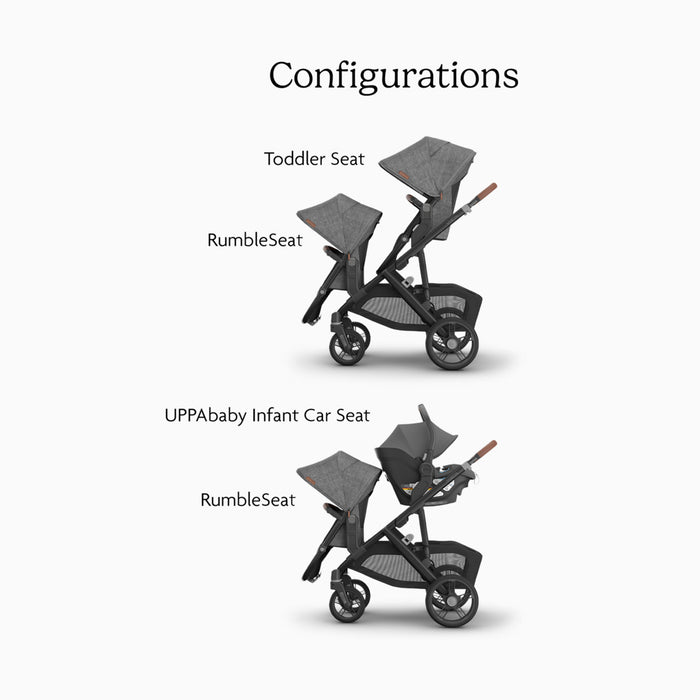 UPPAbaby RumbleSeat V3, 2024, Callum (Stone Blue)