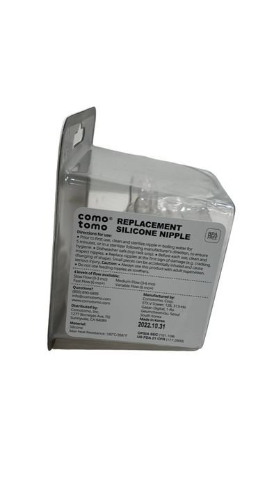 Shop Comotomo Replacement Fast Flow Nipples at GoodBuy Gear