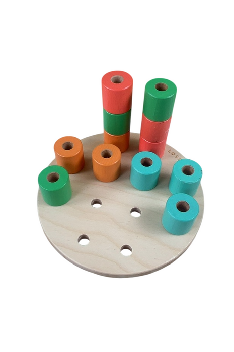Shop Lovevery Wooden Stacking Peg Board at GoodBuy Gear