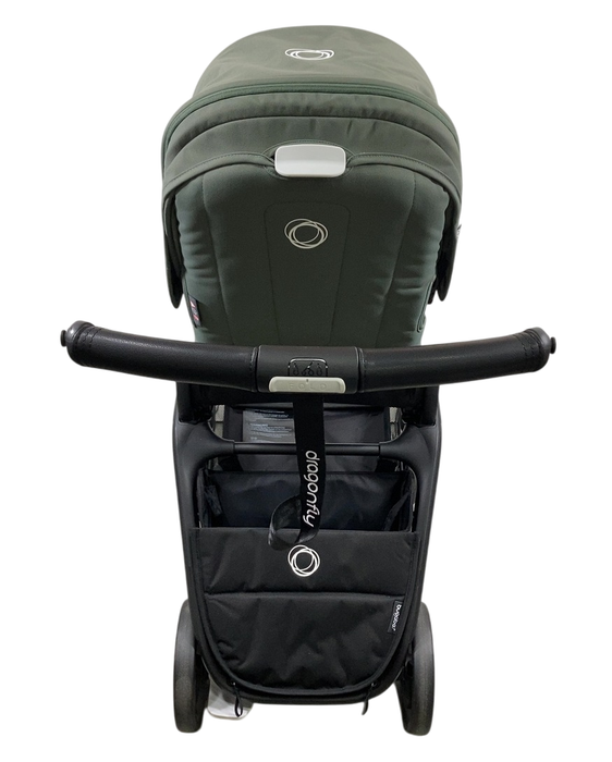 Shop Bugaboo Dragonfly Stroller, 2023, Black, Forest Green, Forest Green at GoodBuy Gear