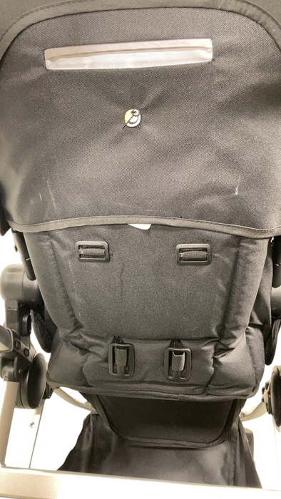 Shop Mockingbird Single to Double 2.0 Stroller, 2024, Black, Silver With Penny Leather, Windowpane at GoodBuy Gear