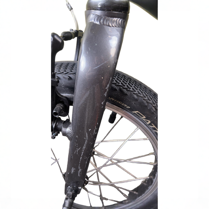 Shop Specialized Jett 16 Single Speed Bike, Gloss Smoke / Flake Silver at GoodBuy Gear