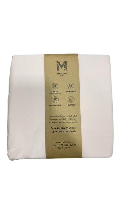 Shop Malabar Baby Fitted Crib Sheet, Rose Pink at GoodBuy Gear