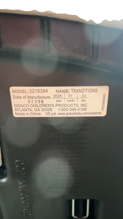 Shop Graco Tranzitions 3-in-1 Harness Booster Car Seat, 2025, Cinder at GoodBuy Gear