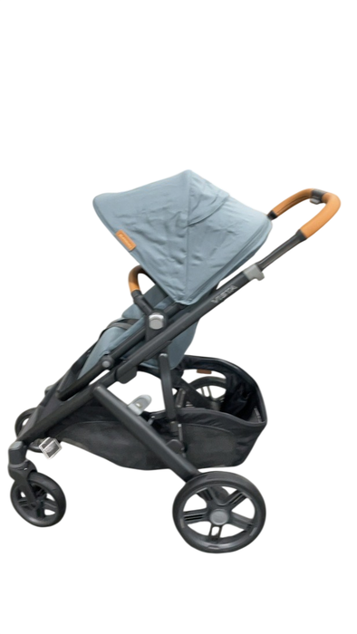 Shop UPPAbaby Vista V3 Stroller, 2025, Dillan (Stone Blue/Carbon Frame) at GoodBuy Gear