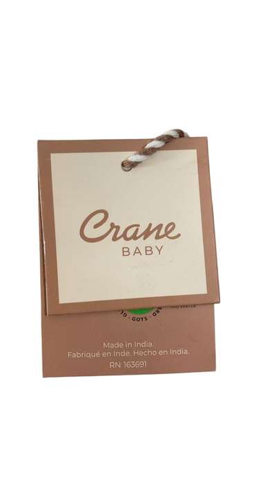 Shop Crane Baby Cotton Muslin Single Swaddle, Avery Poppy at GoodBuy Gear