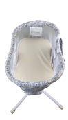 Shop Halo BassiNest Swivel Sleeper Luxe Series, Blue Medallion at GoodBuy Gear