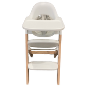 Shop Mockingbird High Chair, Natural Beech, White at GoodBuy Gear