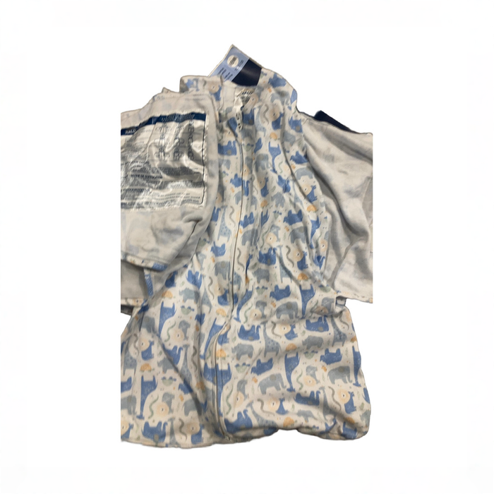 Shop Halo SleepSack Swaddle, Blue Safari Animals, Newborn at GoodBuy Gear