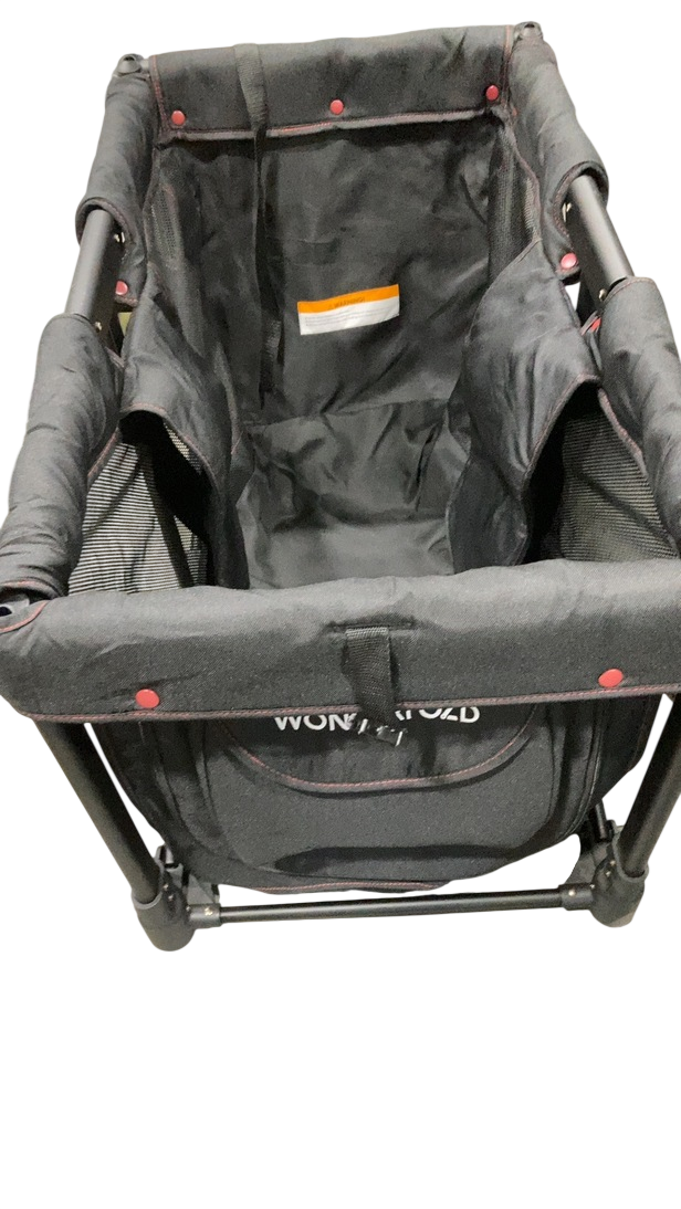Wonderfold W2 Original Multifunctional Double Stroller Wagon, 2025, Special  Edition (Red Stiching)