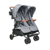 Shop Zoe The Twin V2 Double Stroller, 2025, Luxe Grey at GoodBuy Gear