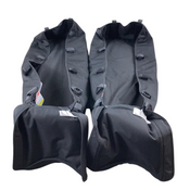 Shop Bugaboo Donkey 5 Duo Stroller, Black, Midnight Black, Sunrise Red, 2024 at GoodBuy Gear