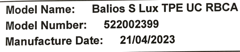 Shop Cybex Balios S Lux Stroller, 2023, Sky Blue, Taupe at GoodBuy Gear