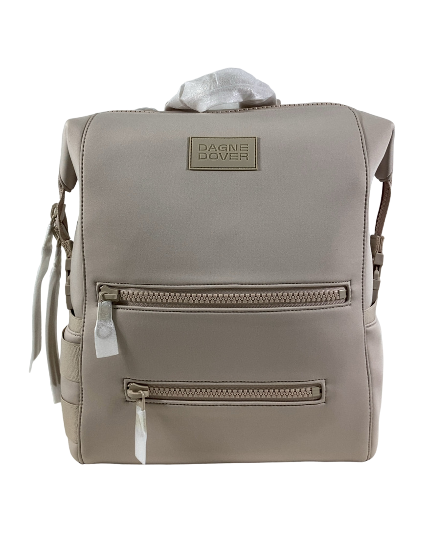 Dagne Dover Indi Diaper Backpack Large, Oyster display picture 2