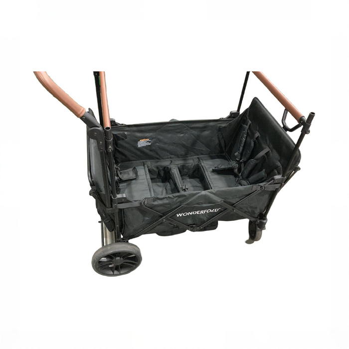 Shop Wonderfold X4R Stroller Wagon, 2025, Black at GoodBuy Gear