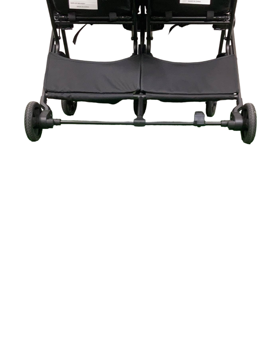 Shop Mompush Lithe Double Stroller, 2022, Black at GoodBuy Gear